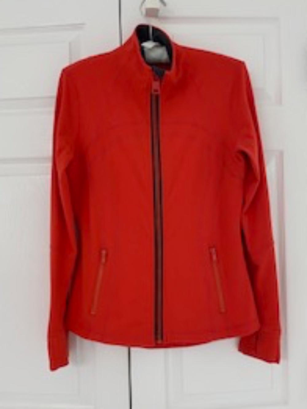 Lululemon Define Jacket 10 red/coal